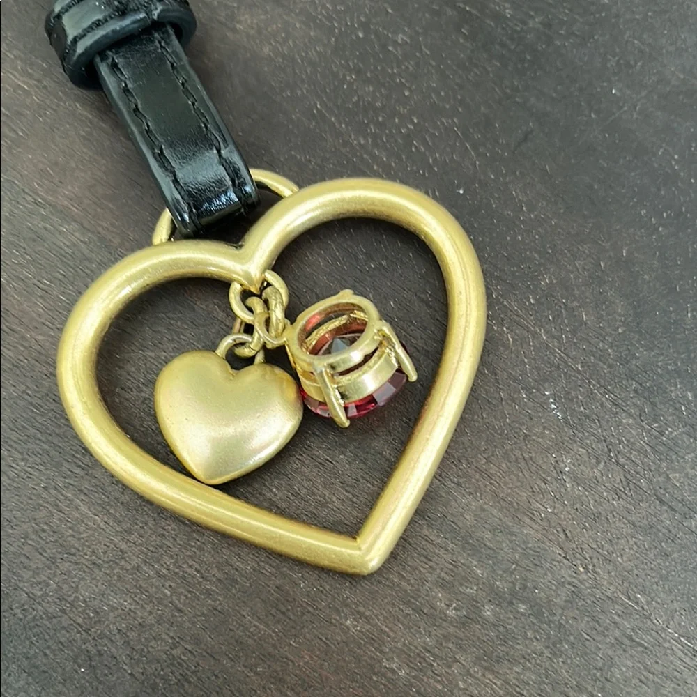 Juicy Couture Vintage bag Charm key fab/holder
